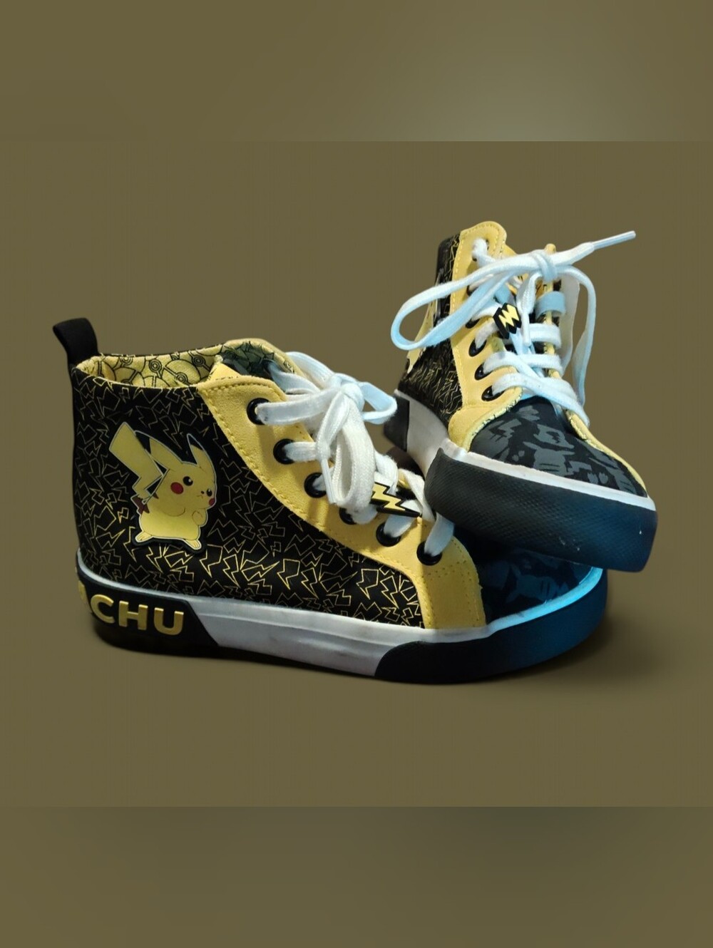 Pokémon x Ground Up Pikachu High-Top Sneakers
